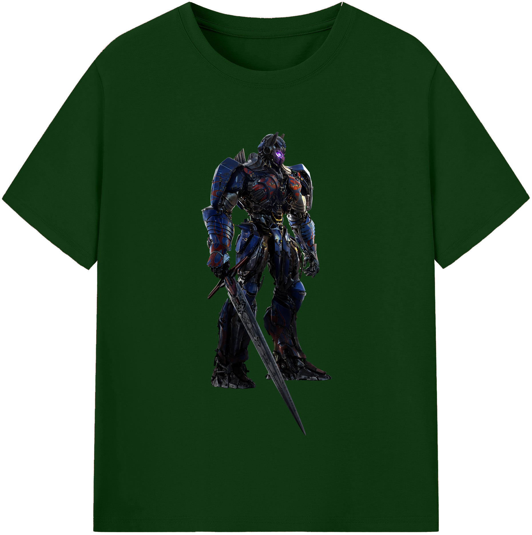 （画像用） Transformers トランスフォーマー 綿100％半袖Tシャツ（フロントプリント）